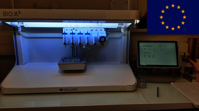 BIO X6™. Imprimante 3D pour la biofabrication et la culture cellulaire de haute précision, combinant plusieurs technologies d'impression pour obtenir des modèles complexes.