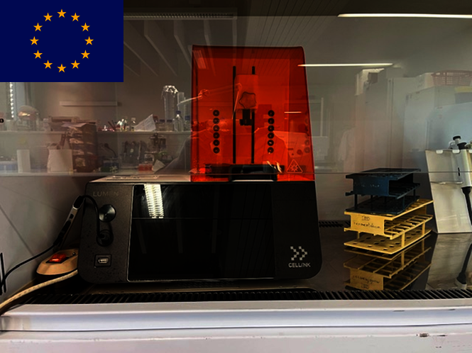 LUMEN X™ Gen 3. Imprimante 3D conçue pour l'ingénierie tissulaire via la bio-impression de cellules vivantes et d'autres produits biologiques en une structure spatiale complexe.